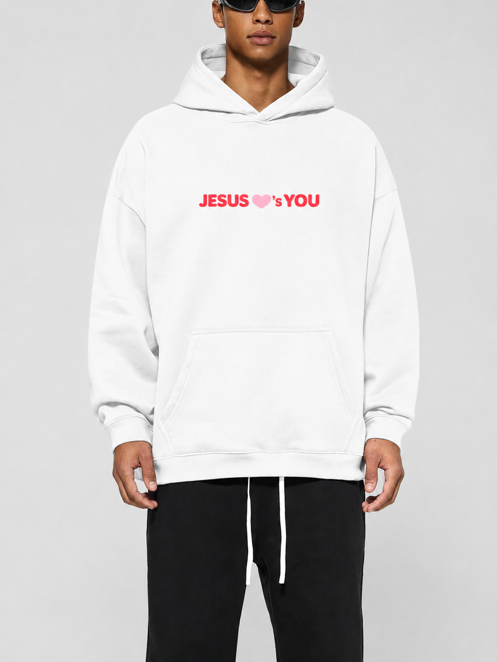 JESUS ♡'S YOU | HOODIE