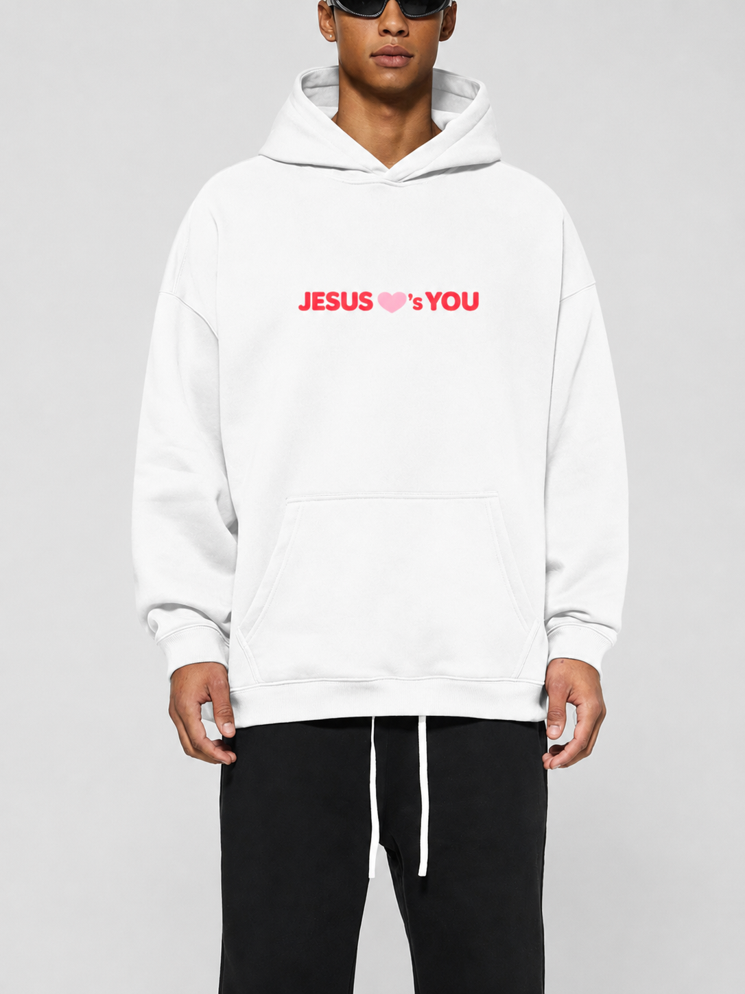 JESUS ♡'S YOU | HOODIE
