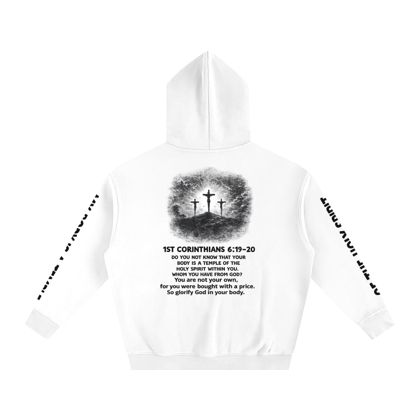 Body is a Temple | Oversized hoodie